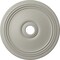 Ekena Millwork Diane Ceiling Medallion (Fits Canopies up to 6 1/4"), 24"OD x 3 5/8"ID x 1 1/4"P, Pot of Cream CM24DIPCF - alternate 1